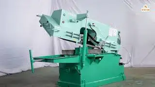 Miter Cutting, Degree Cutting, Angle Cutting Bandsaw Machine, 45 Degree Cutting Bandsaw Machine